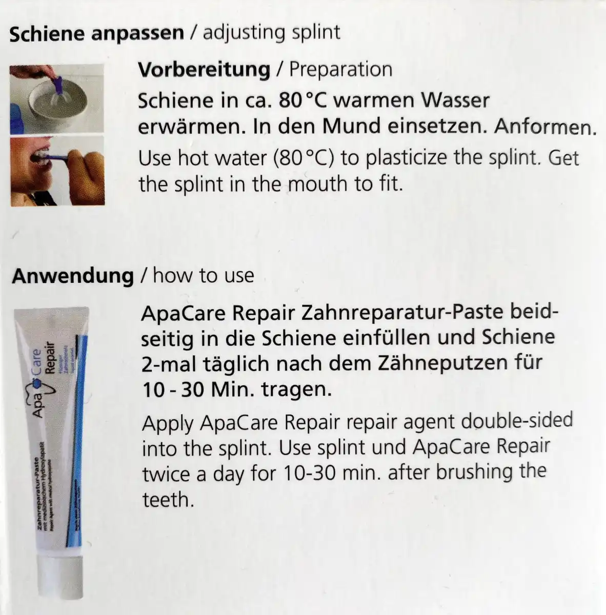 ApaCare Zahnschiene ApaCare Zahnschiene