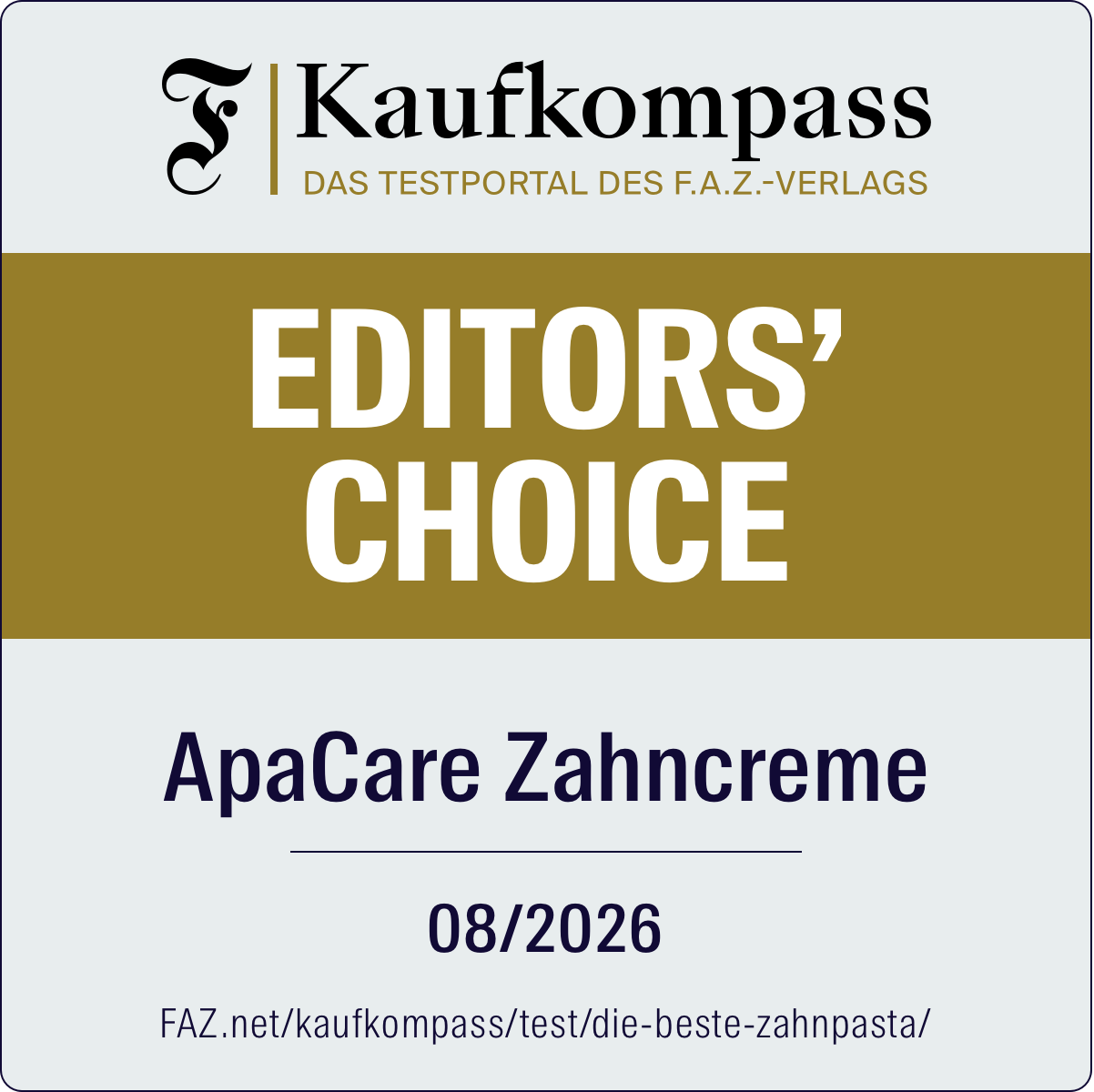Testsiegel ApaCare Toothpaste