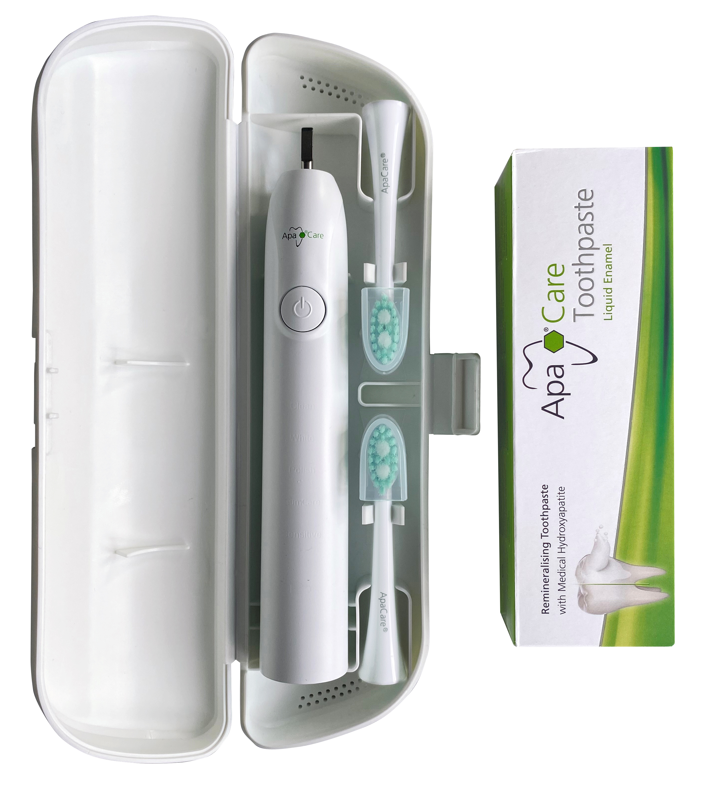 Travel - Sonic Professional Toothbrush and travel case incl. one ApaCare toothpaste